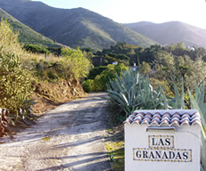 The drive to Las Granadas